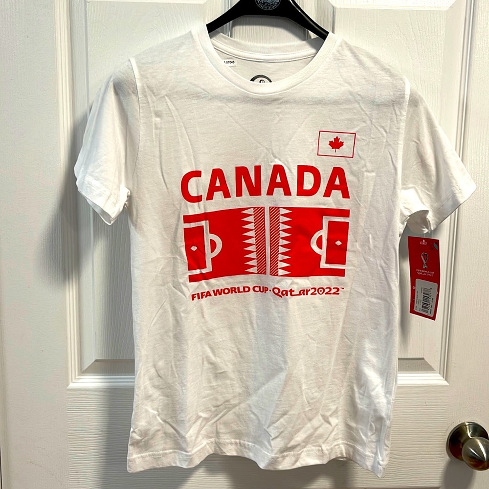 FIFA World Cup 2002 T-shirt official licensed New with tag L 14/16